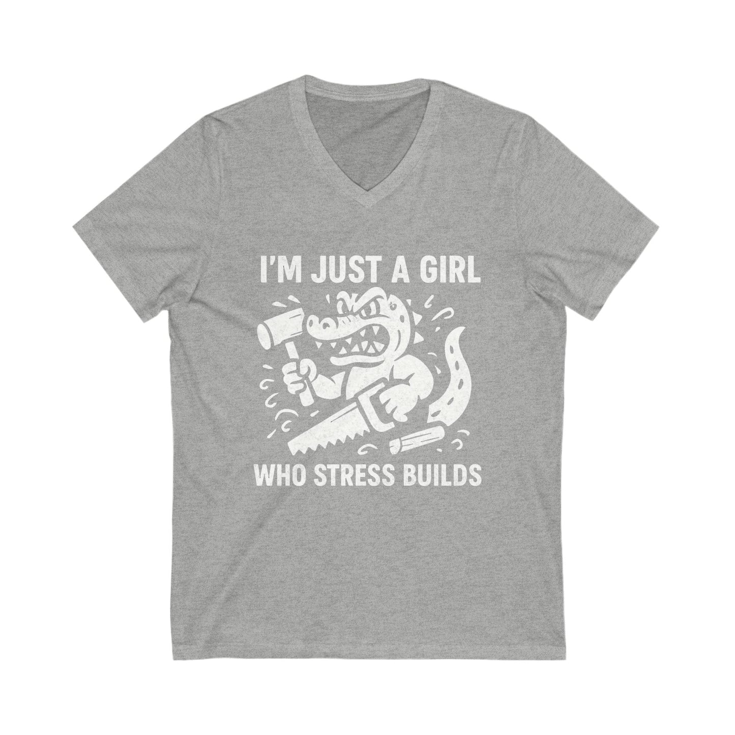 Stress Builds V-Neck