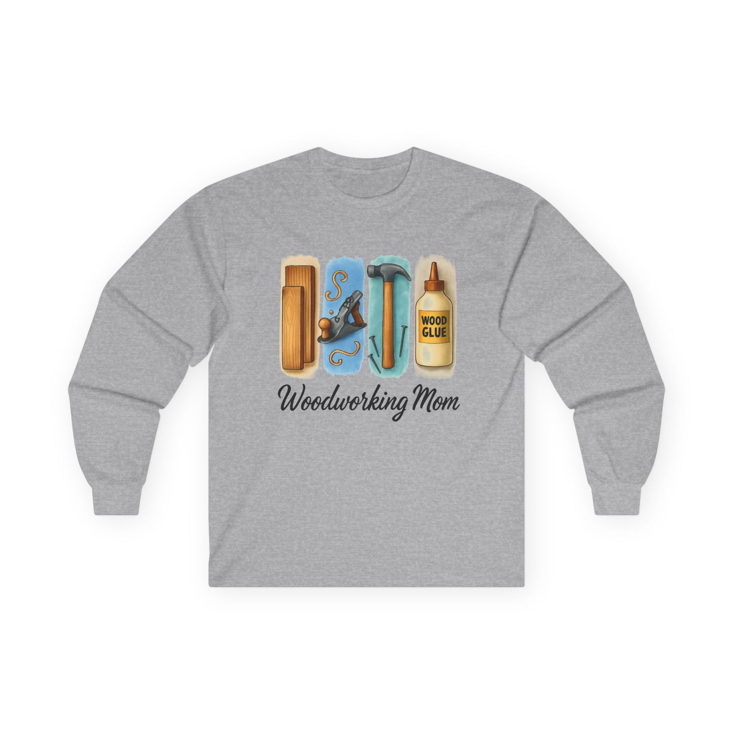 Woodworking Mom Long Sleeve Tee