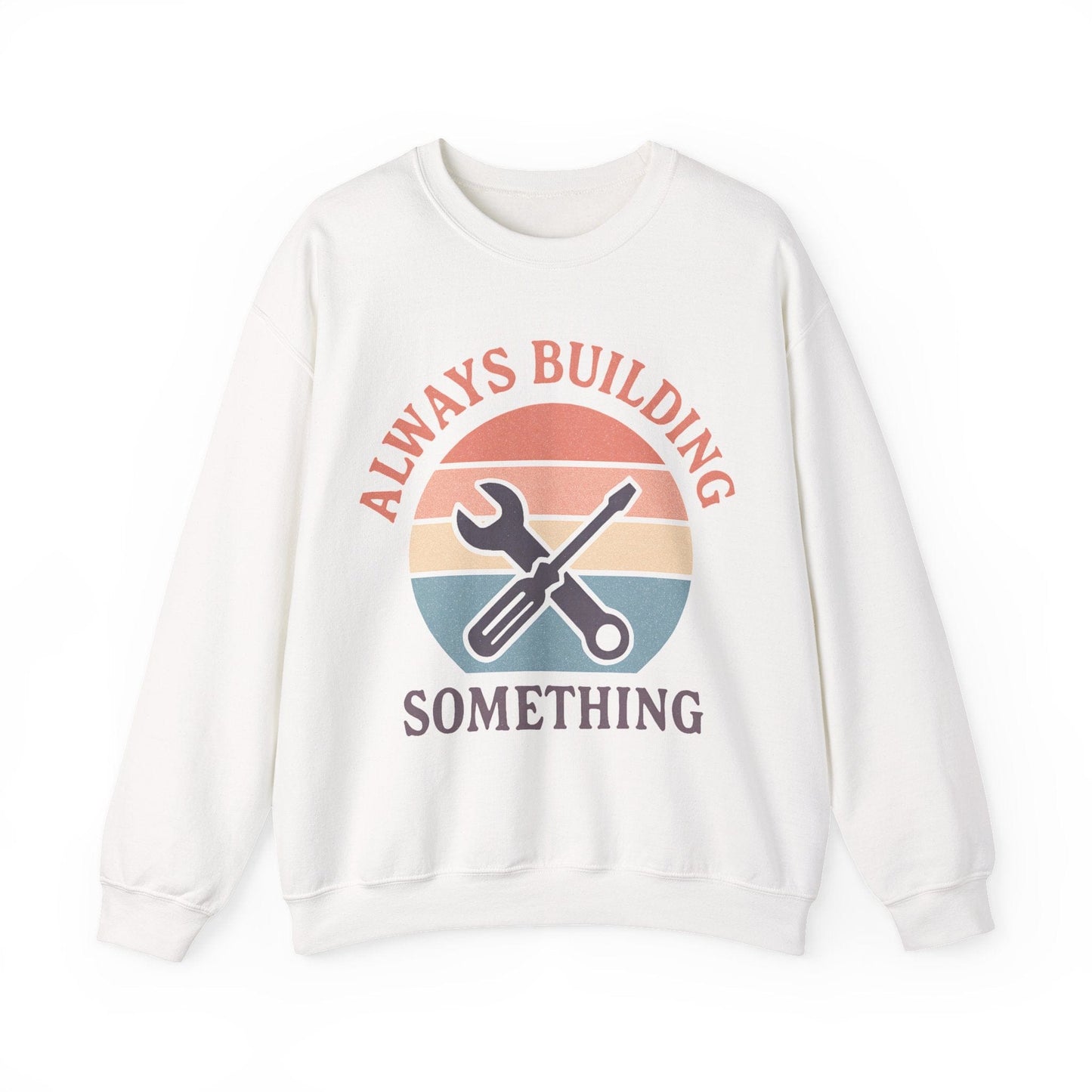 Building Something Crew Neck