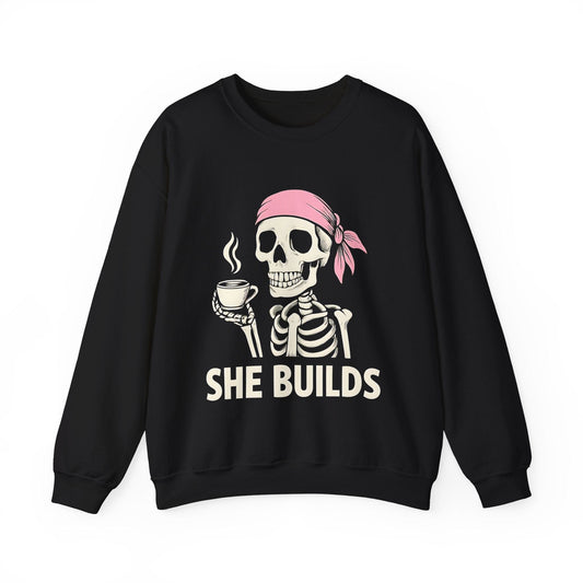 She Builds Crew Neck