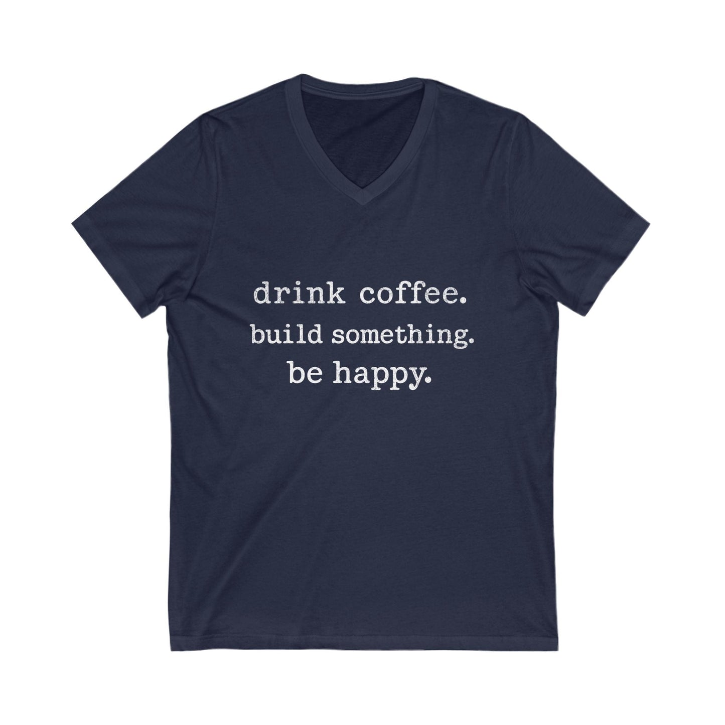 Be Happy V-Neck