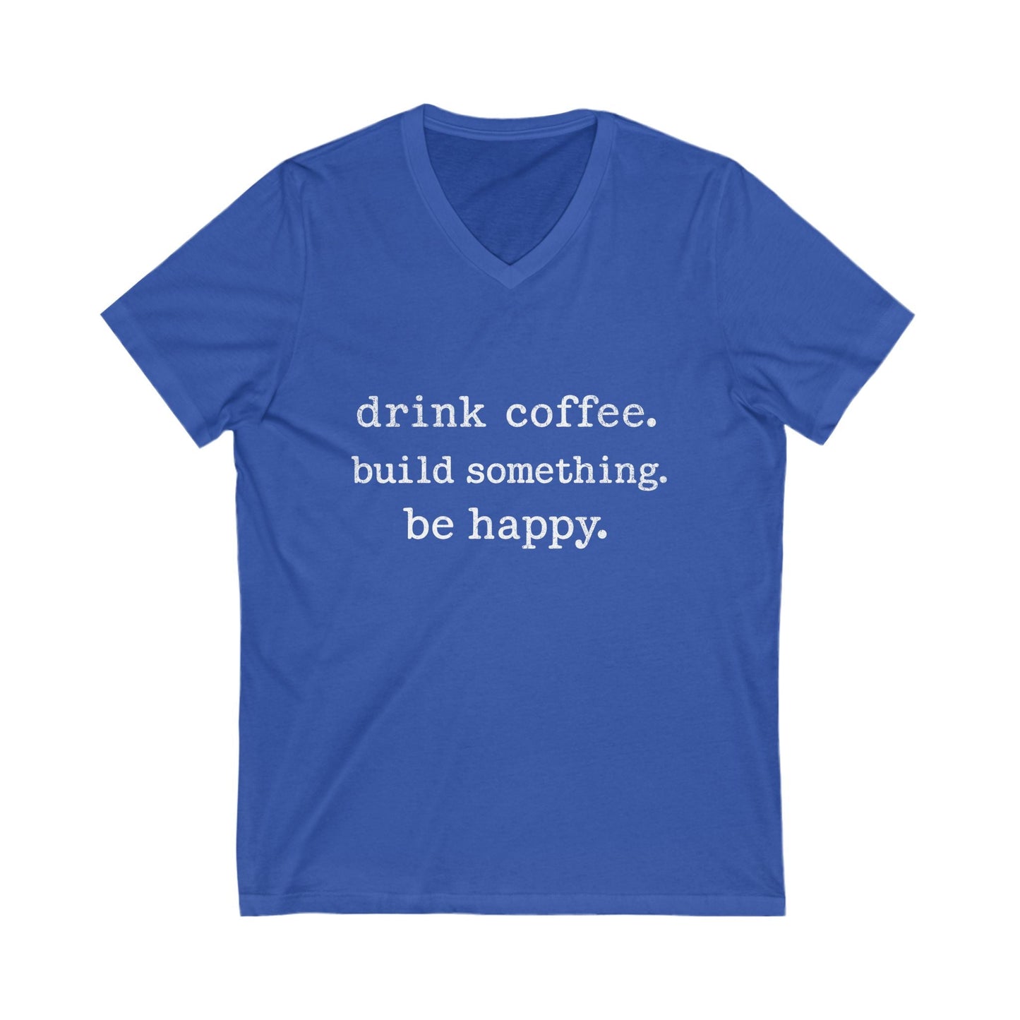 Be Happy V-Neck