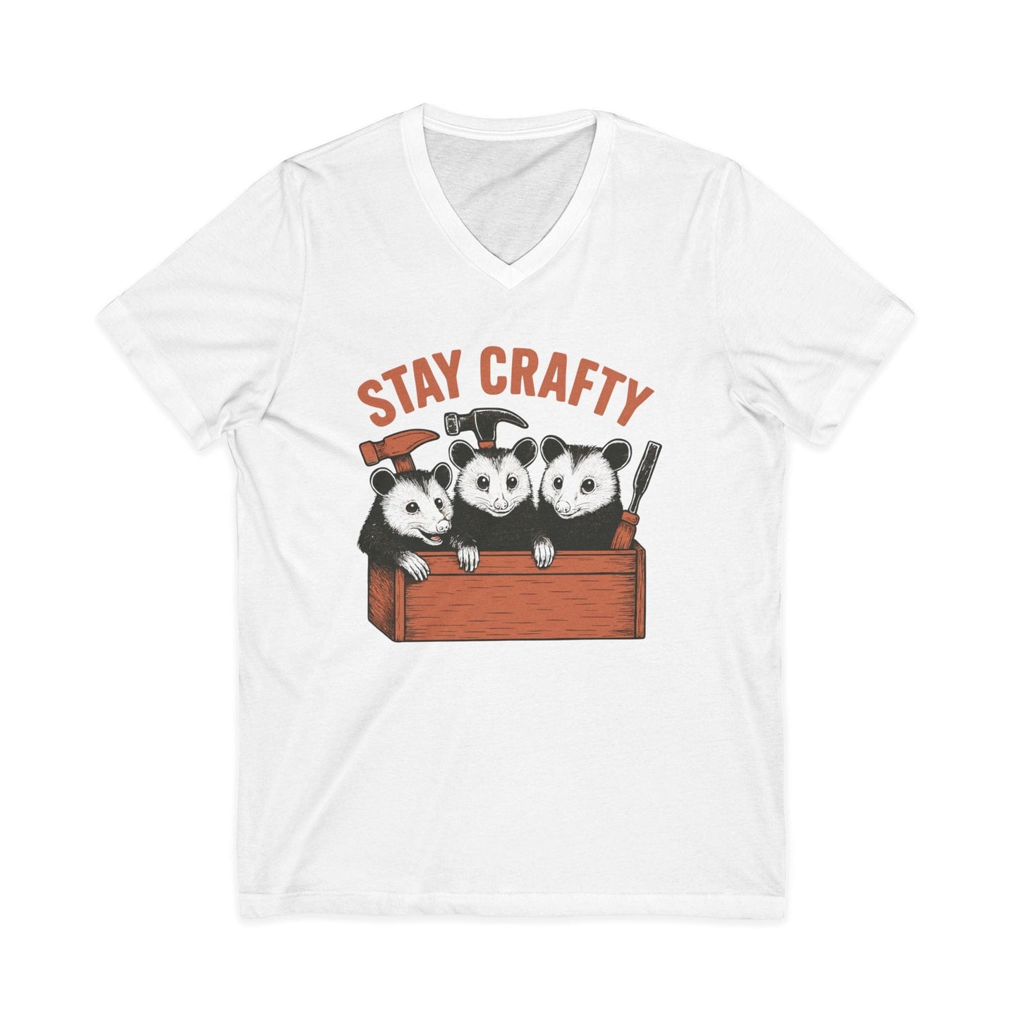 Stay Crafty V-Neck