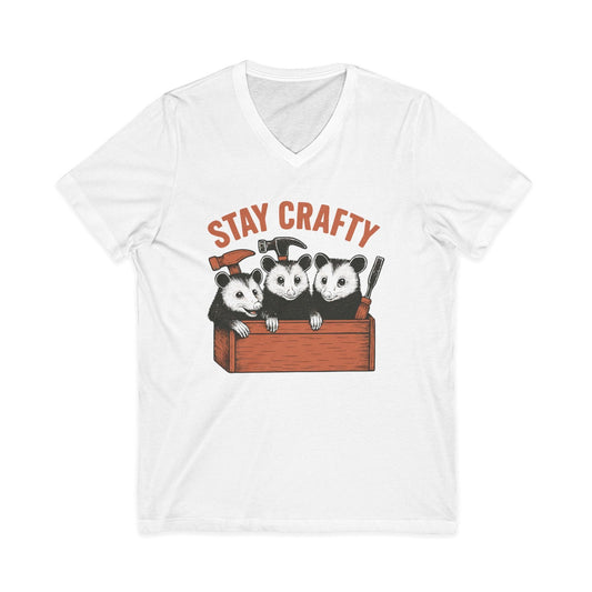 Stay Crafty V-Neck