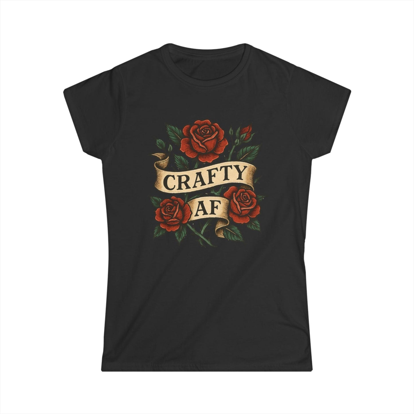 Crafty Rose Women Tee