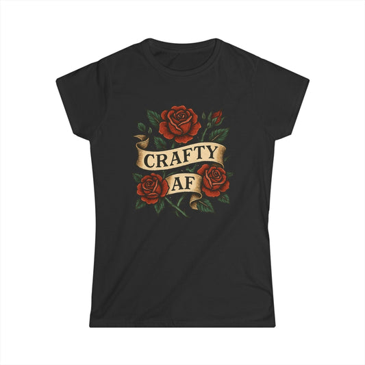 Crafty Rose Women Tee