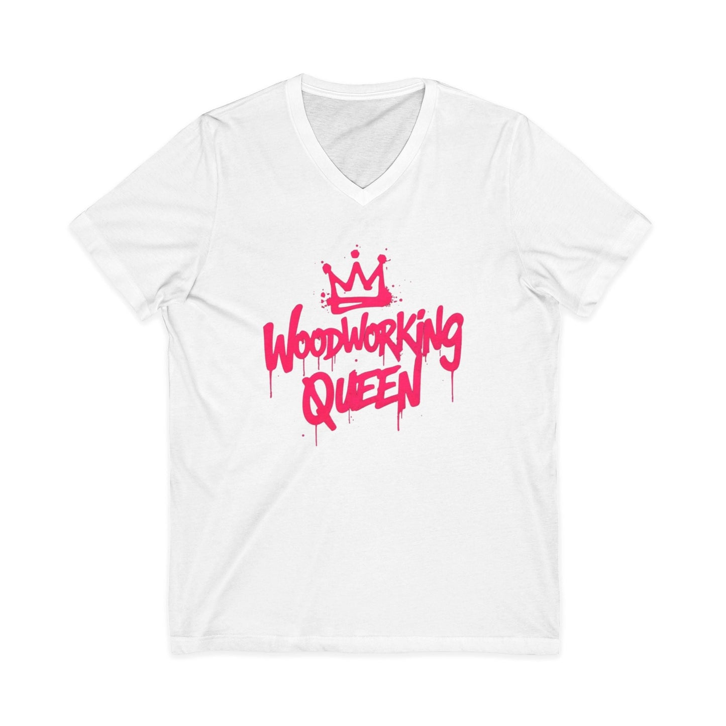 Woodworking Queen V-Neck