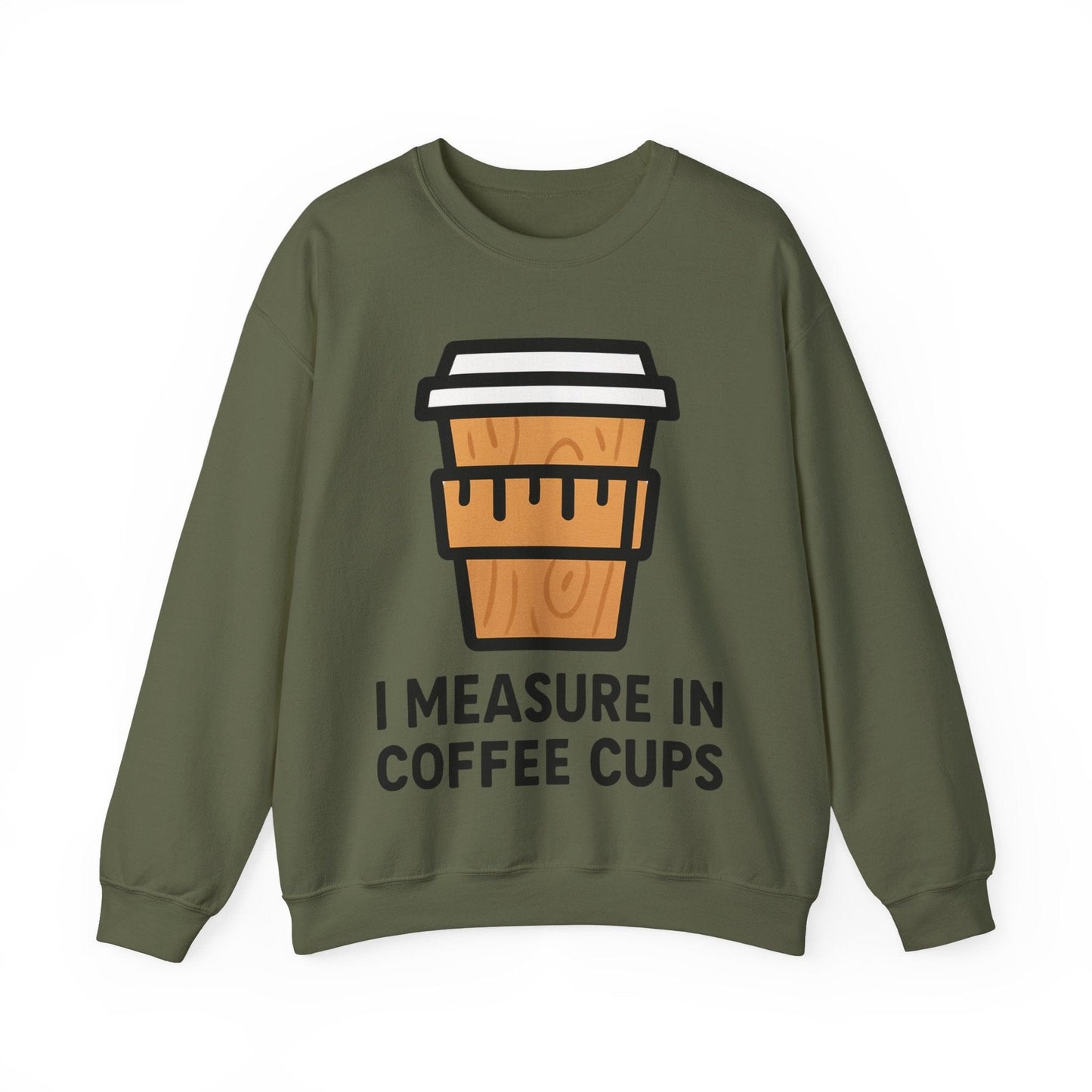 Coffee Cups Crew Neck