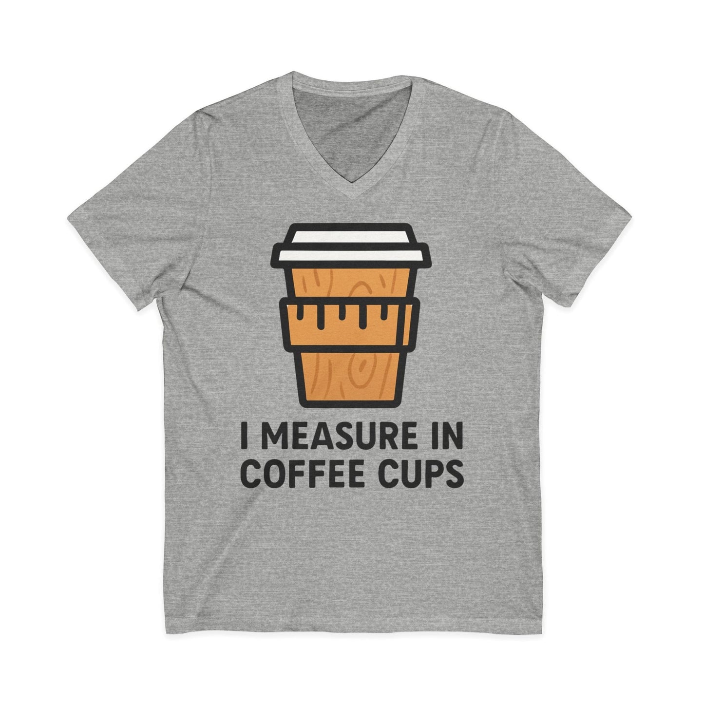 Coffee Cups V-Neck