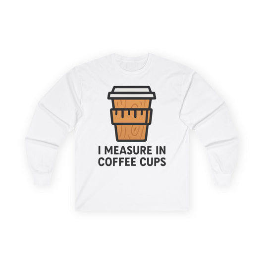 Coffee Cups Long Sleeve Tee