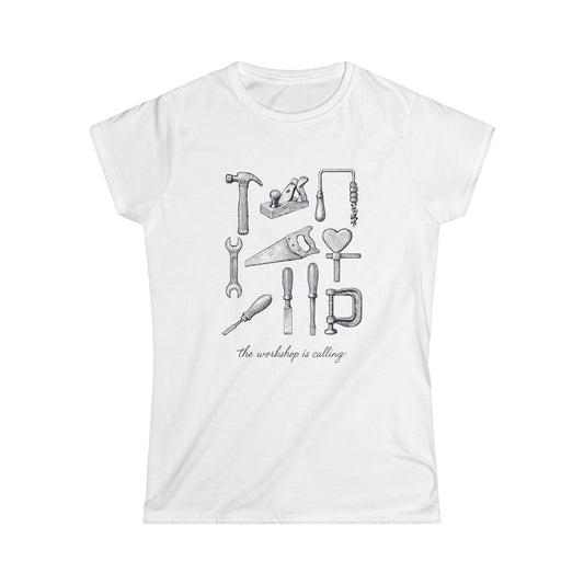 Workshop is Calling Women Tee