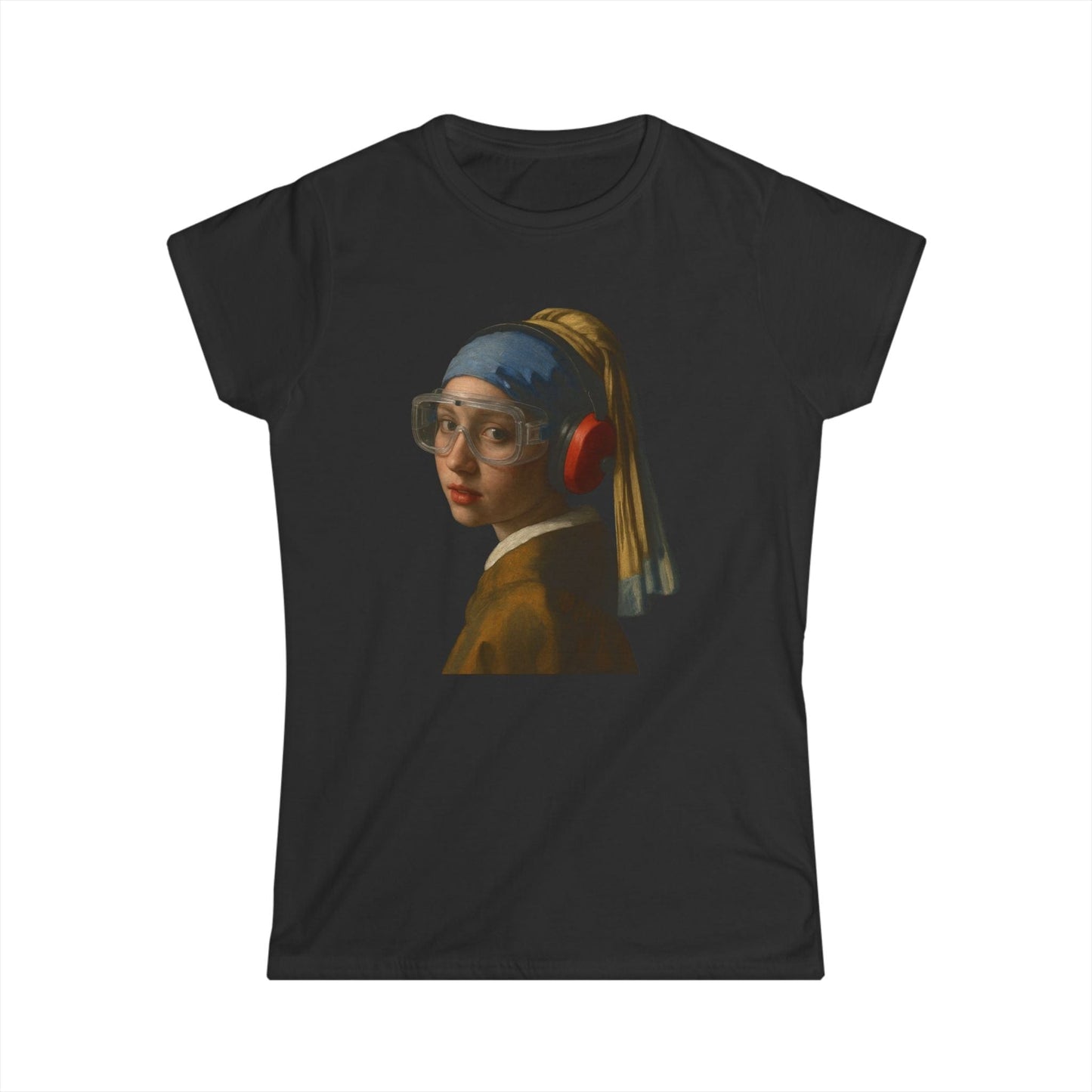 Pearl Earring Women Tee