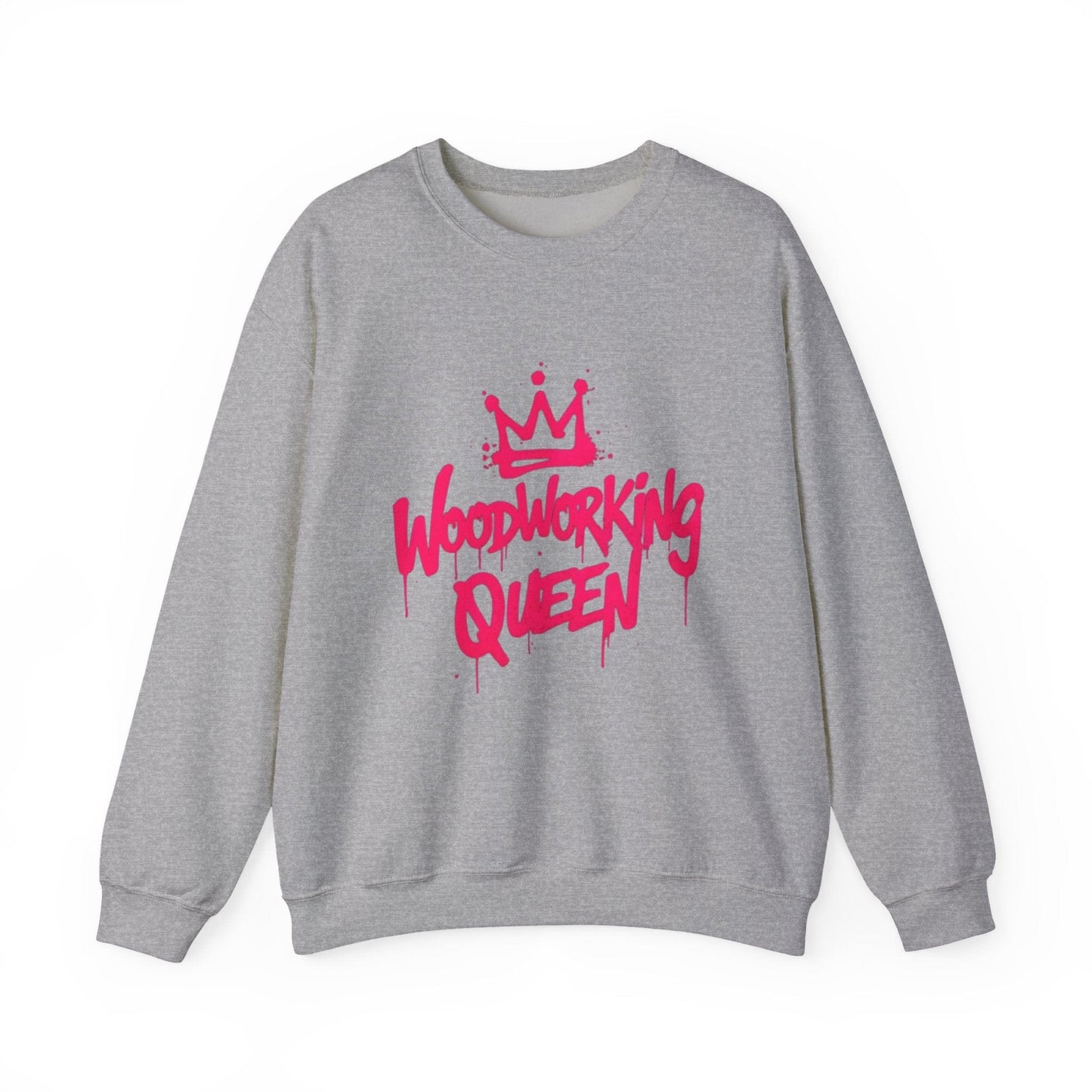 Woodworking Queen Crew Neck
