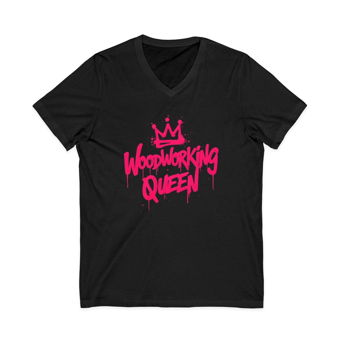 Woodworking Queen V-Neck
