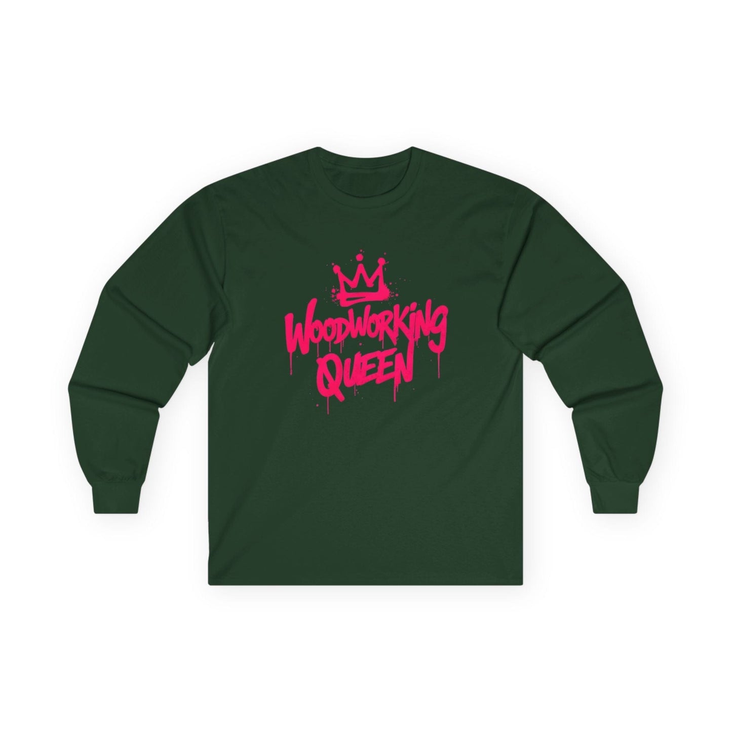 Woodworking Queen Long Sleeve Tee