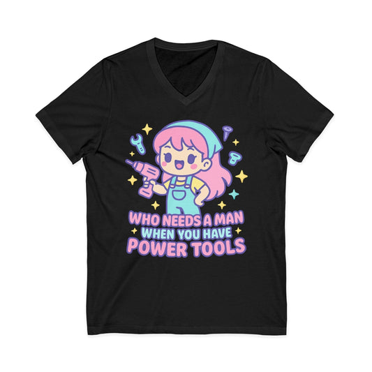 Have Power Tools V-Neck