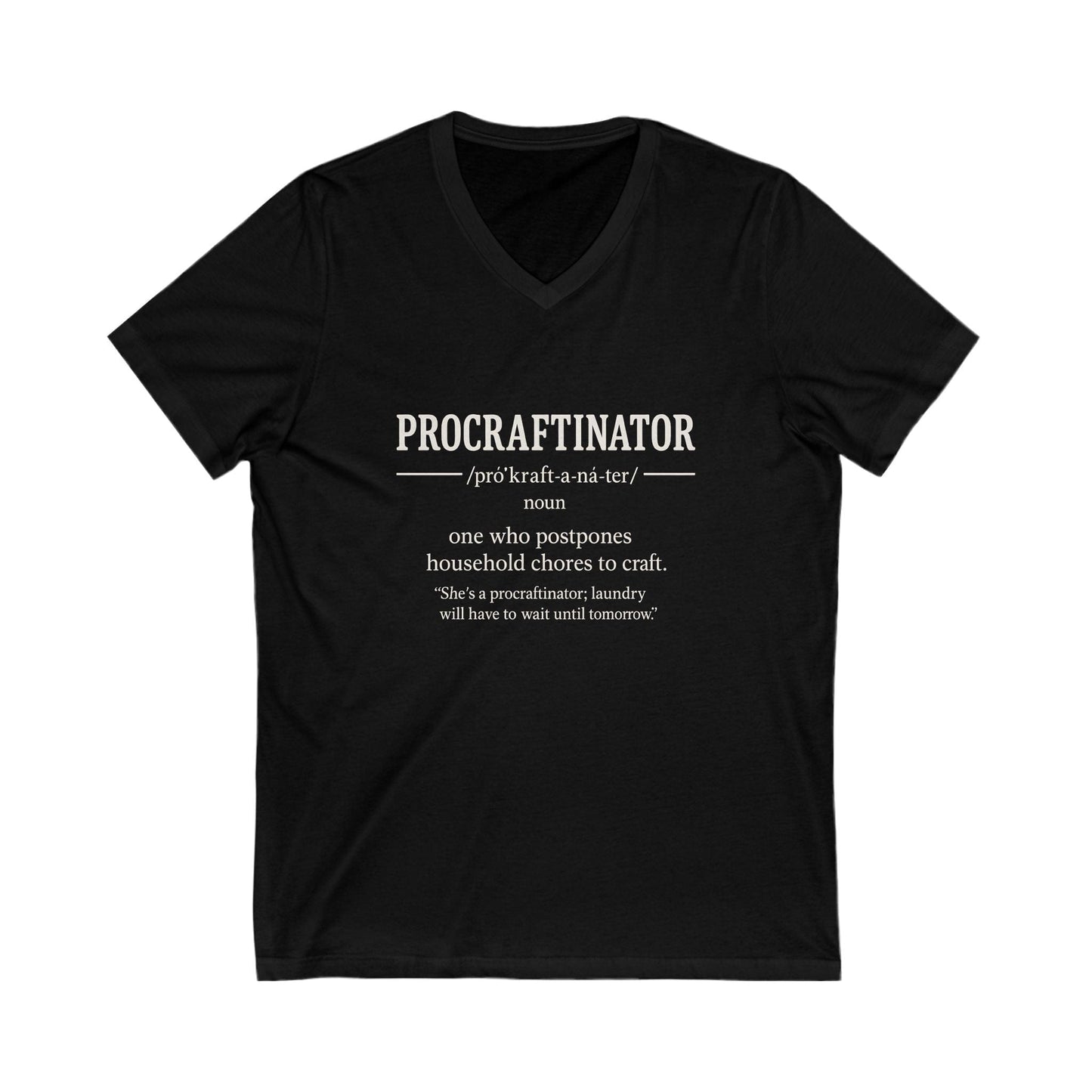 Procraftinator V-Neck