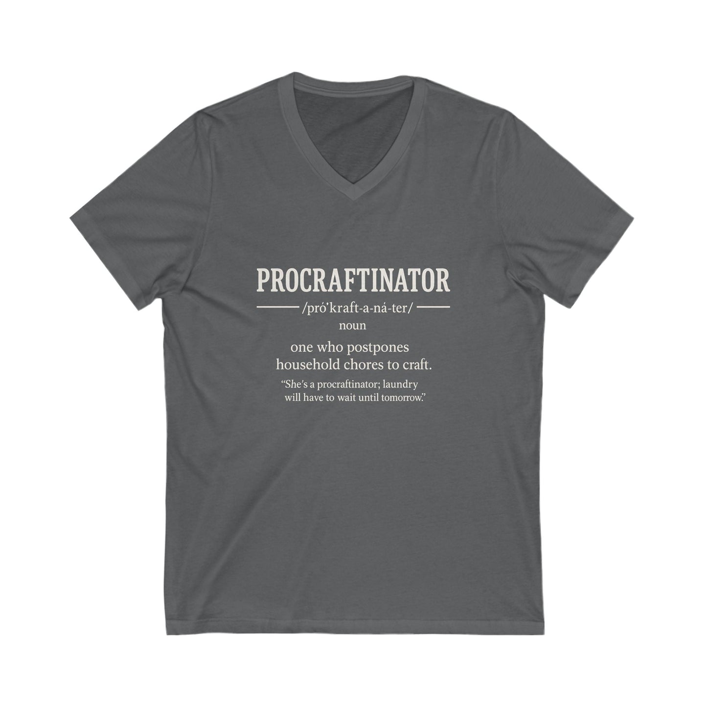 Procraftinator V-Neck