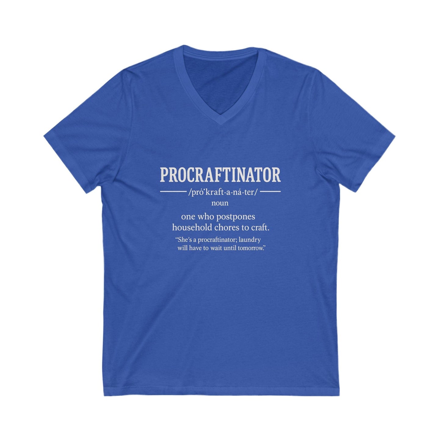 Procraftinator V-Neck
