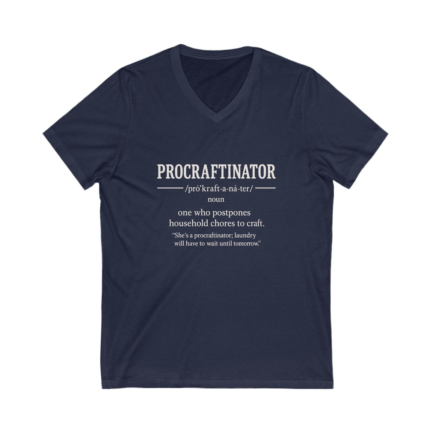 Procraftinator V-Neck