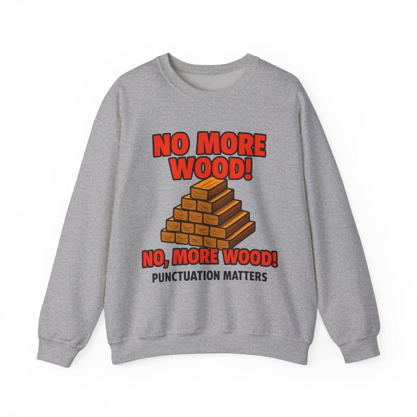 No, More Wood Crew Neck