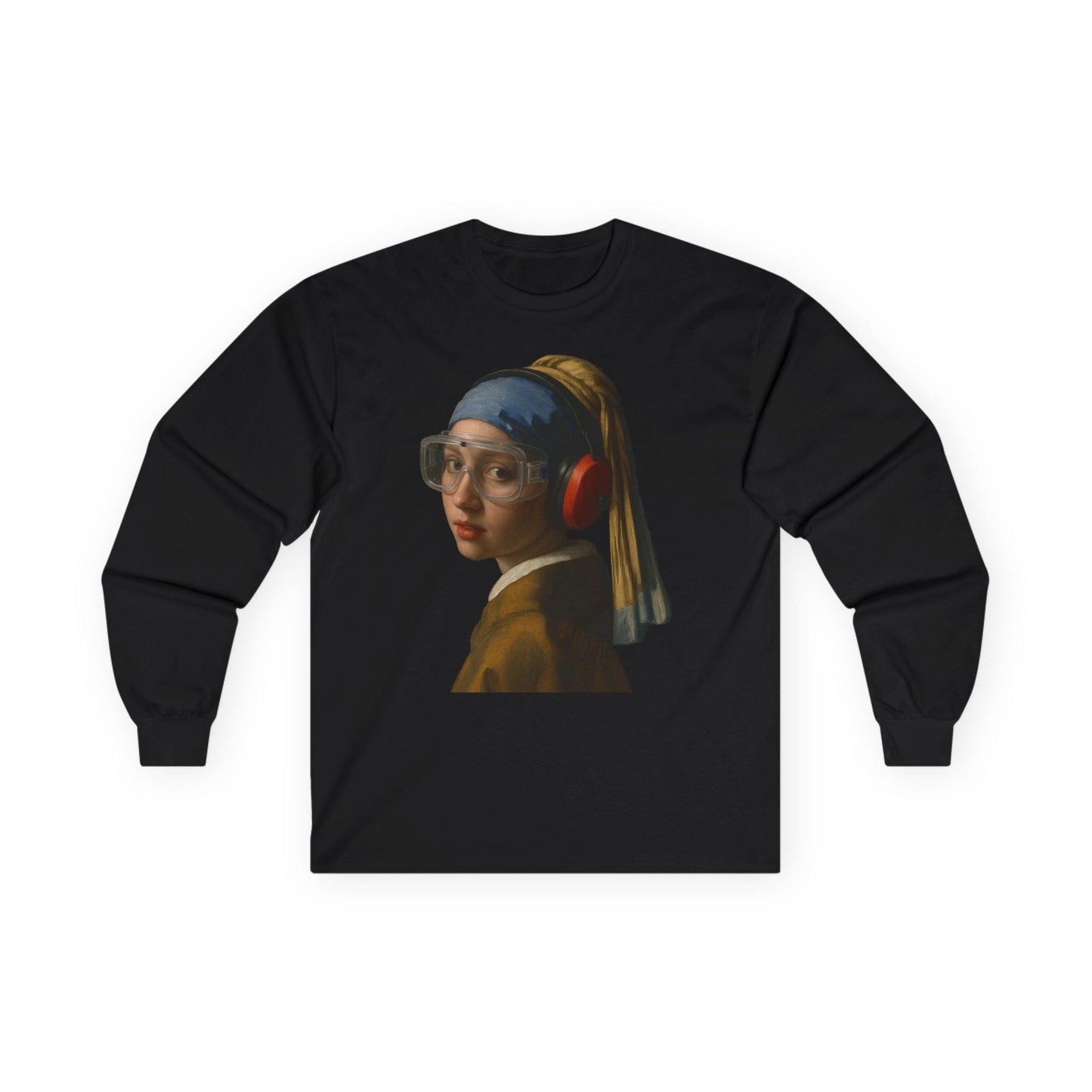 Pearl Earring Long Sleeve Tee