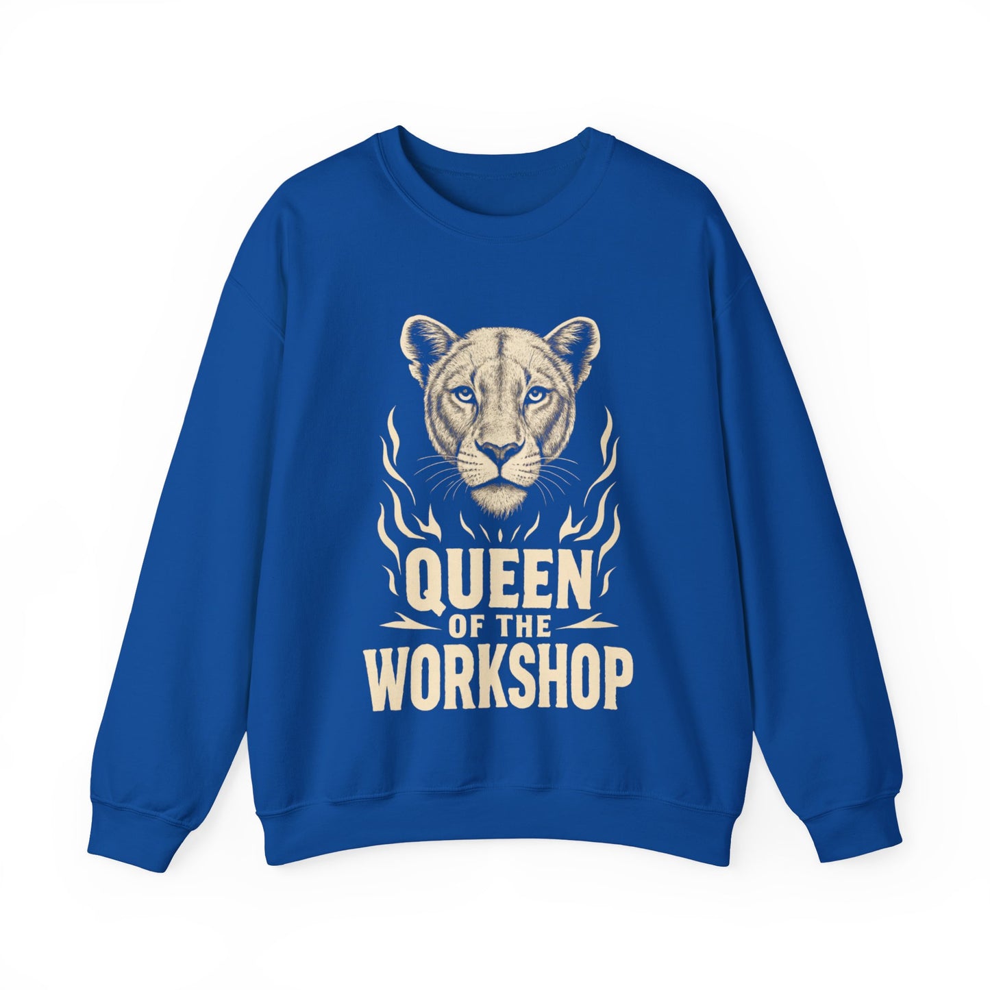 Queen of the Workshop Crew Neck