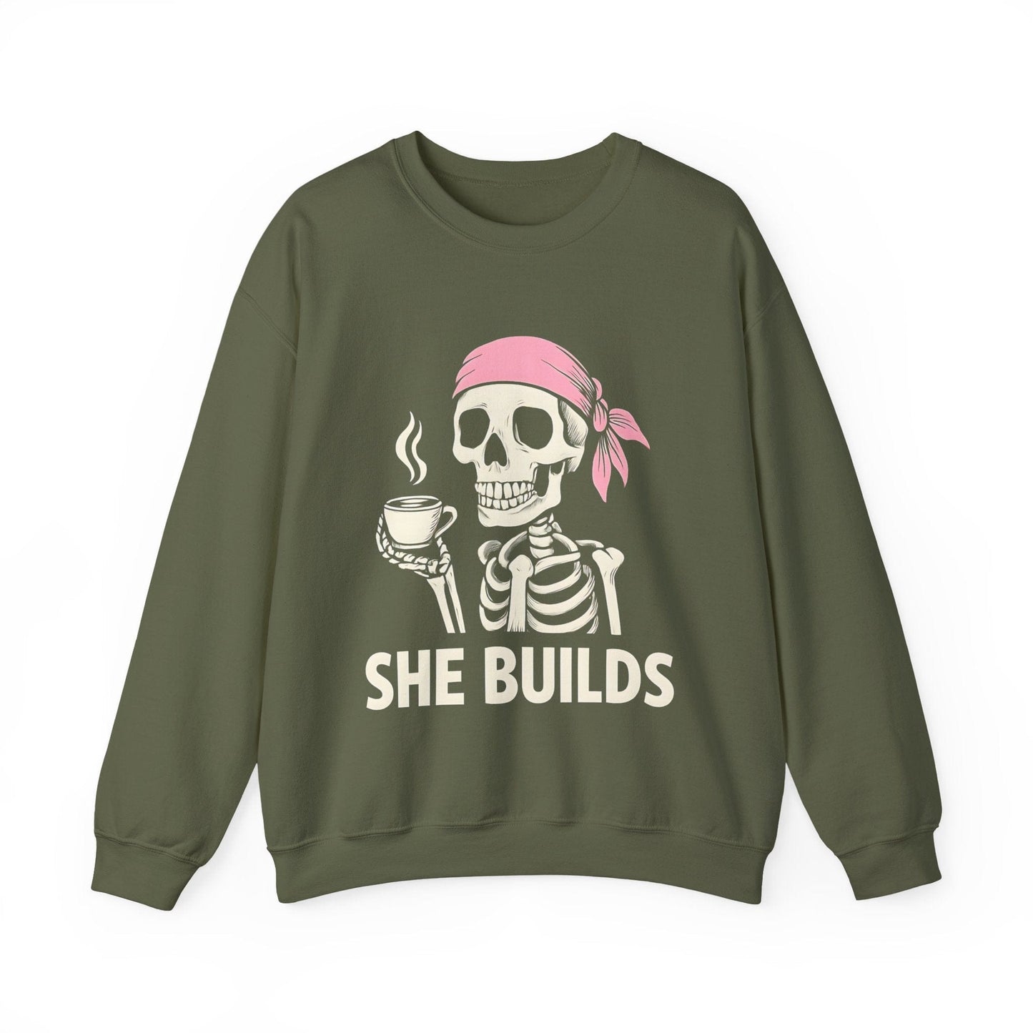 She Builds Crew Neck