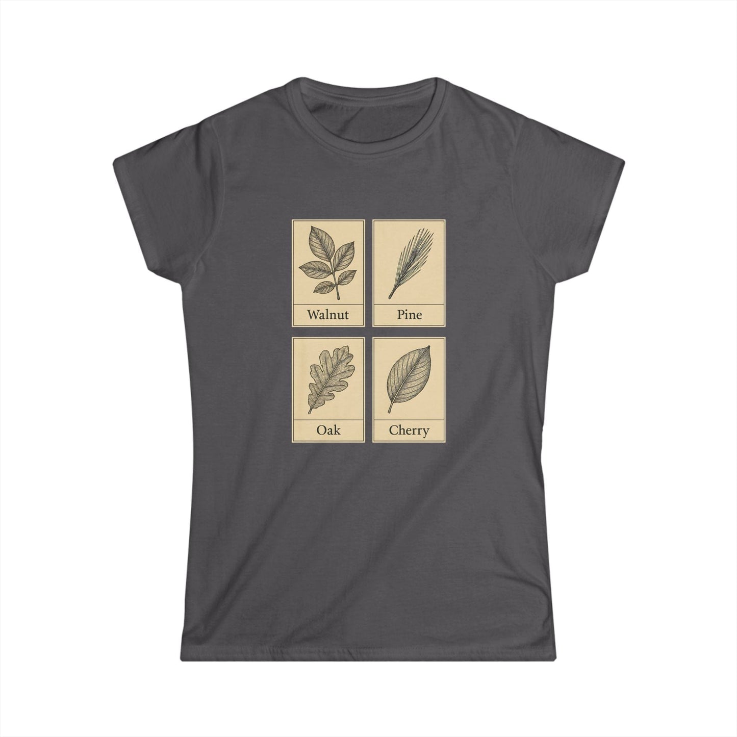 Walnut Pine Oak Cherry Women Tee