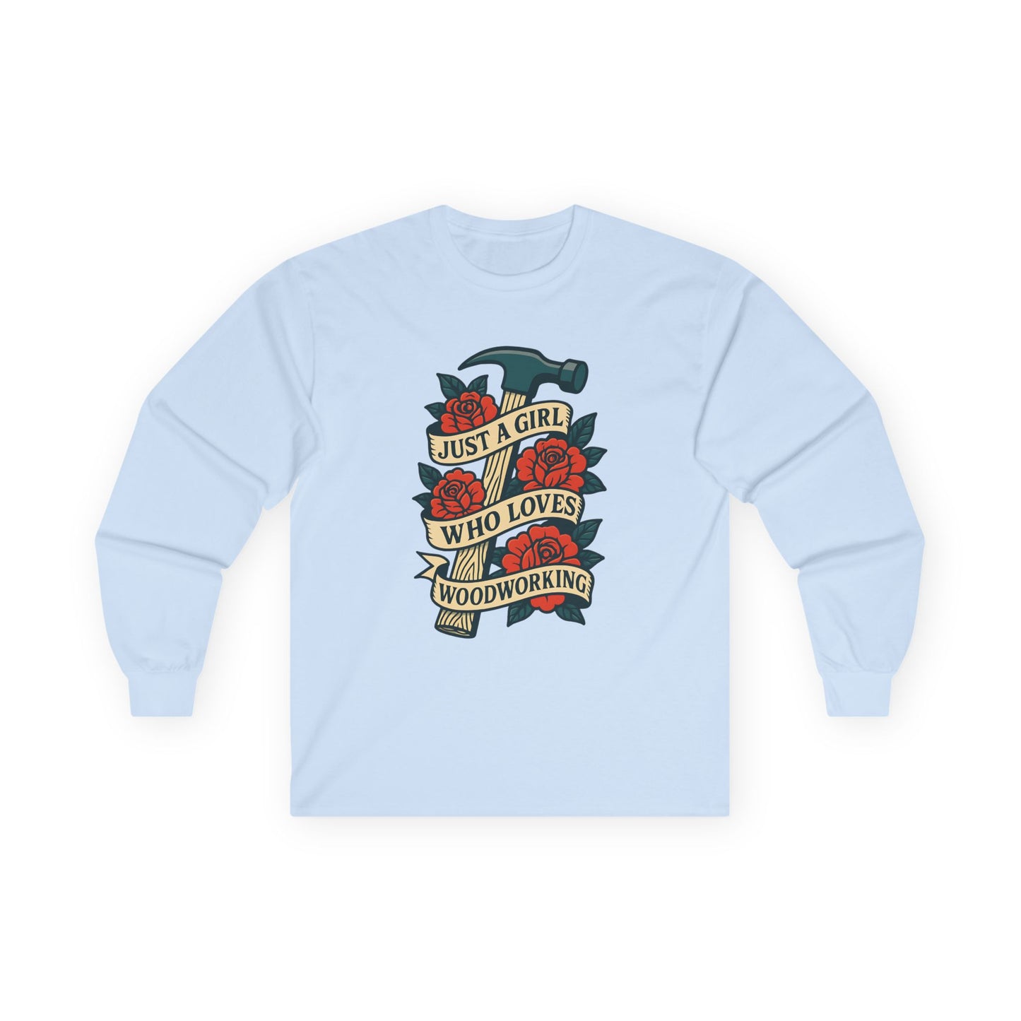 Loves Woodworking Long Sleeve Tee