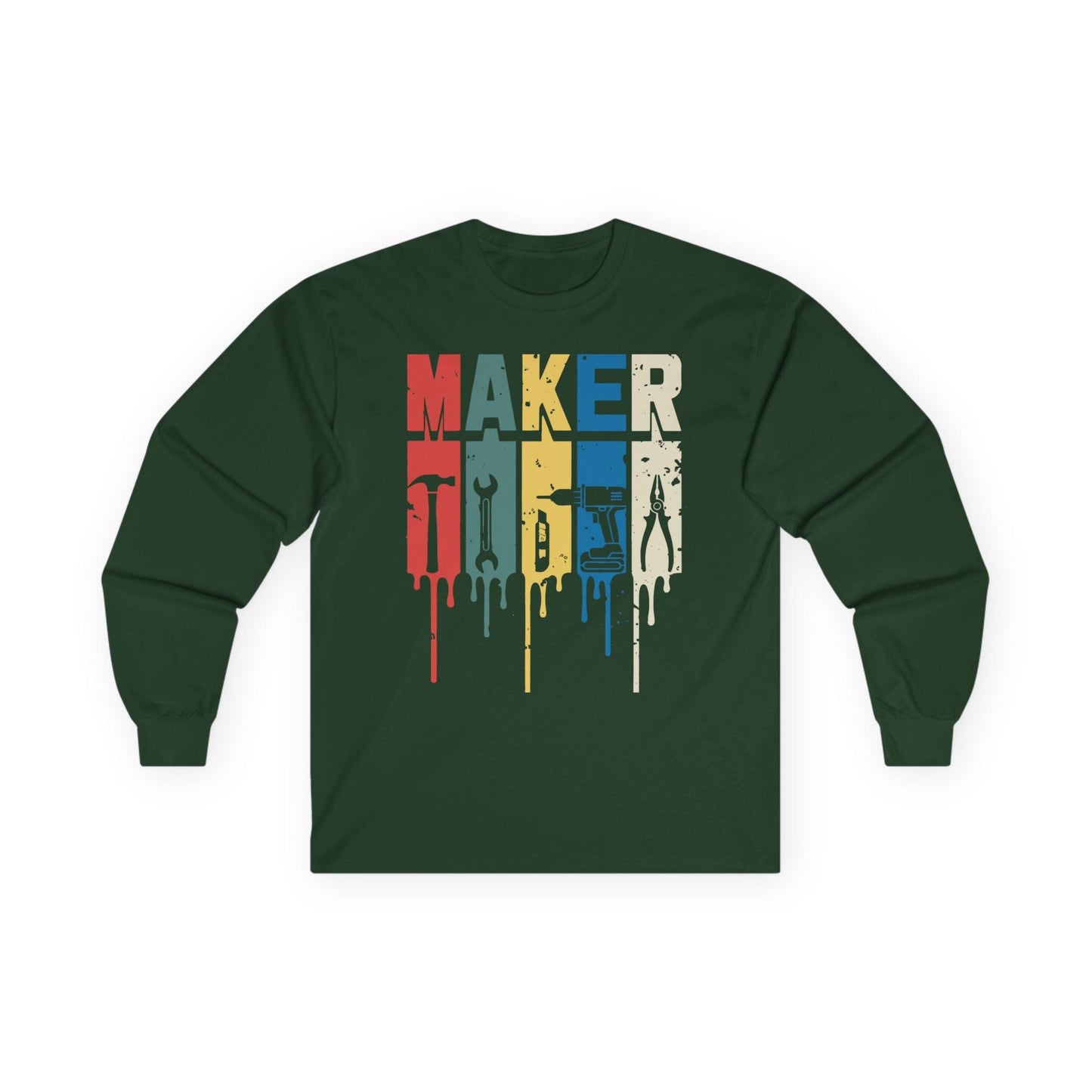 Maker Drips Long Sleeve Tee