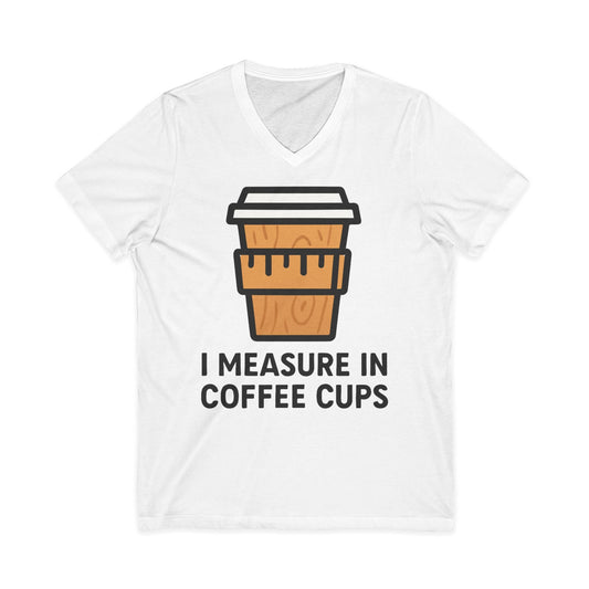 Coffee Cups V-Neck