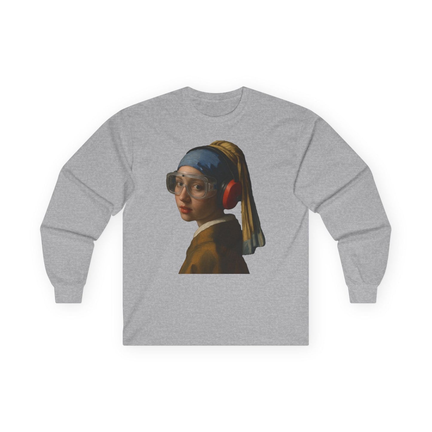 Pearl Earring Long Sleeve Tee