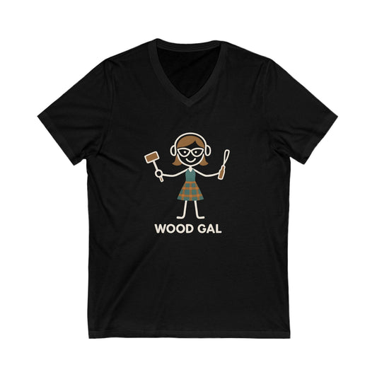 Wood Gal V-Neck