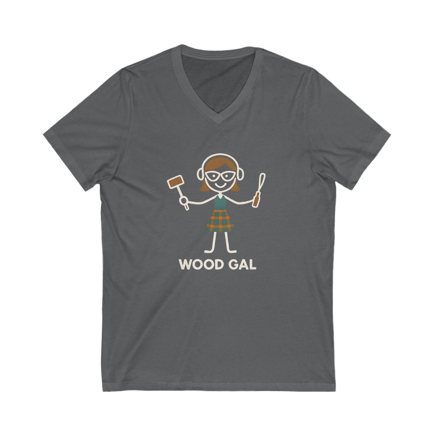 Wood Gal V-Neck