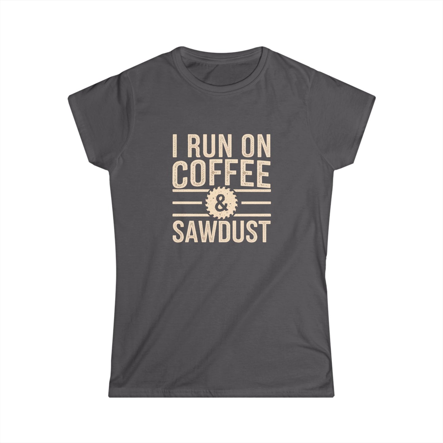 Run on Coffee & Sawdust Women Tee
