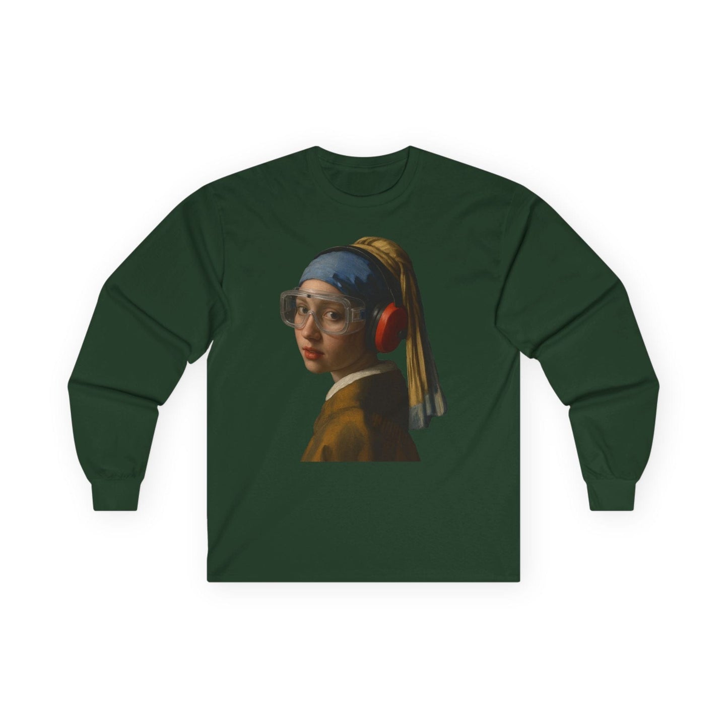 Pearl Earring Long Sleeve Tee