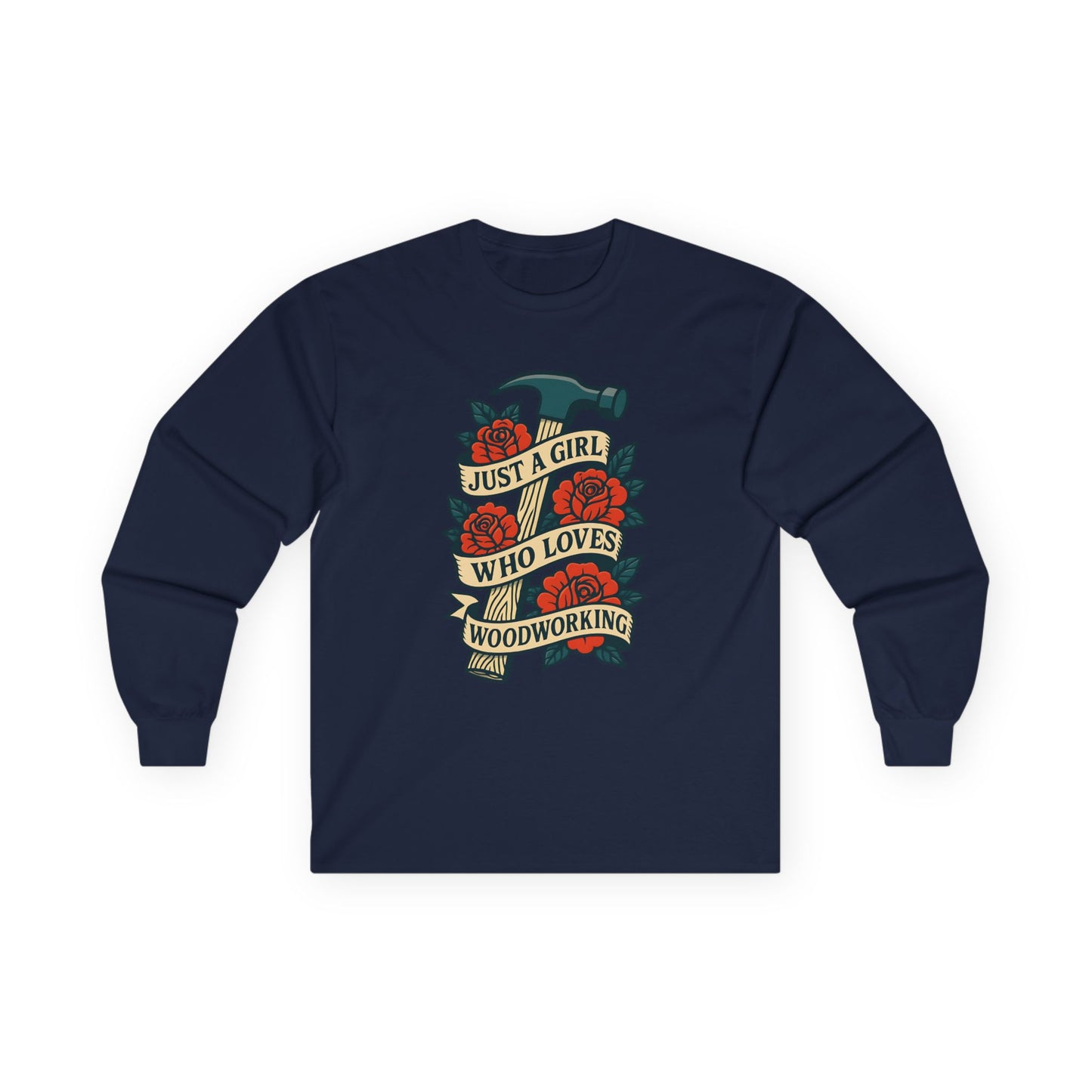 Loves Woodworking Long Sleeve Tee