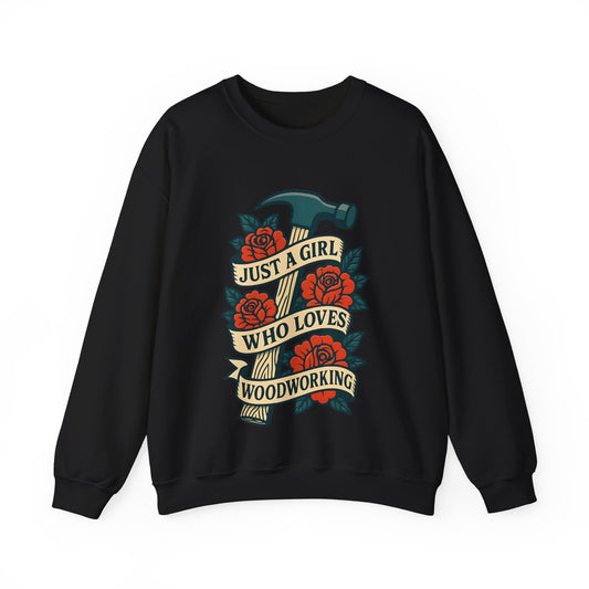 Loves Woodworking Crew Neck