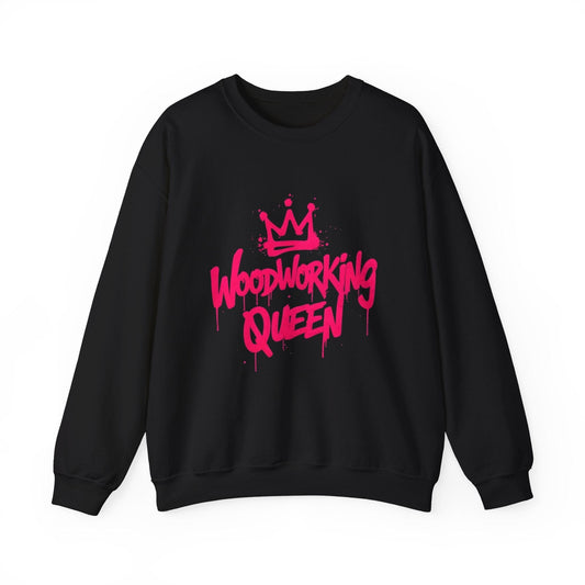 Woodworking Queen Crew Neck