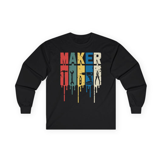 Maker Drips Long Sleeve Tee
