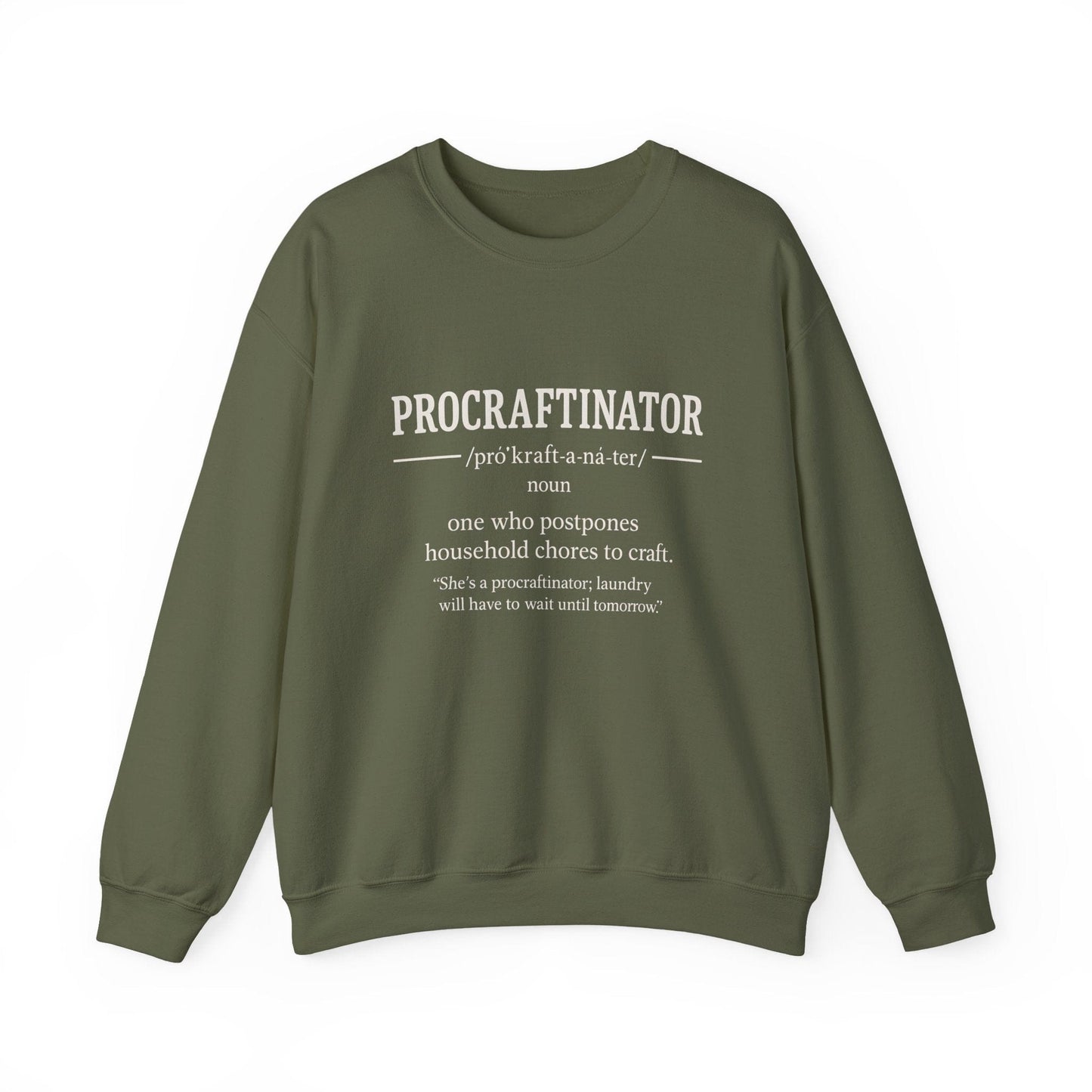 Procraftinator Crew Neck
