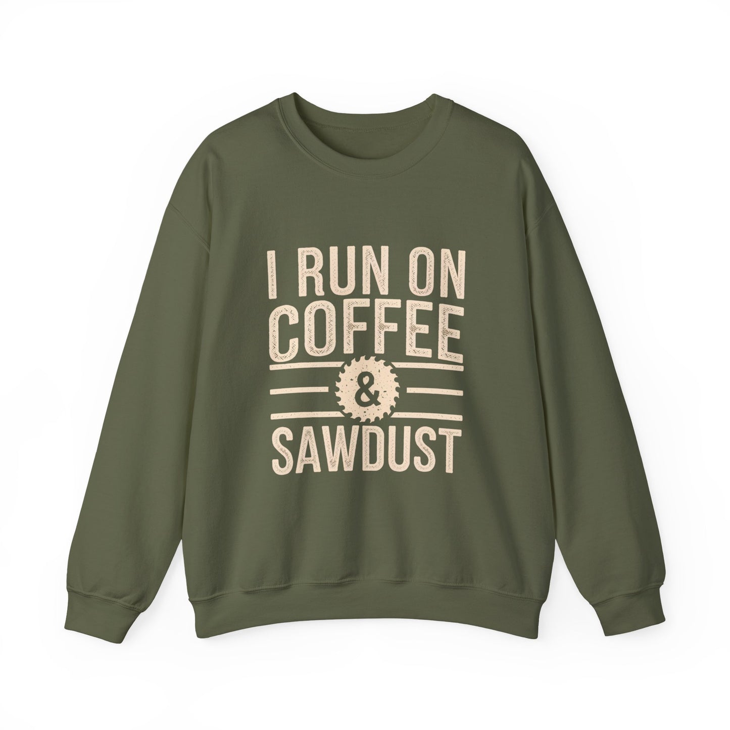 Run on Coffee & Sawdust Crew Neck