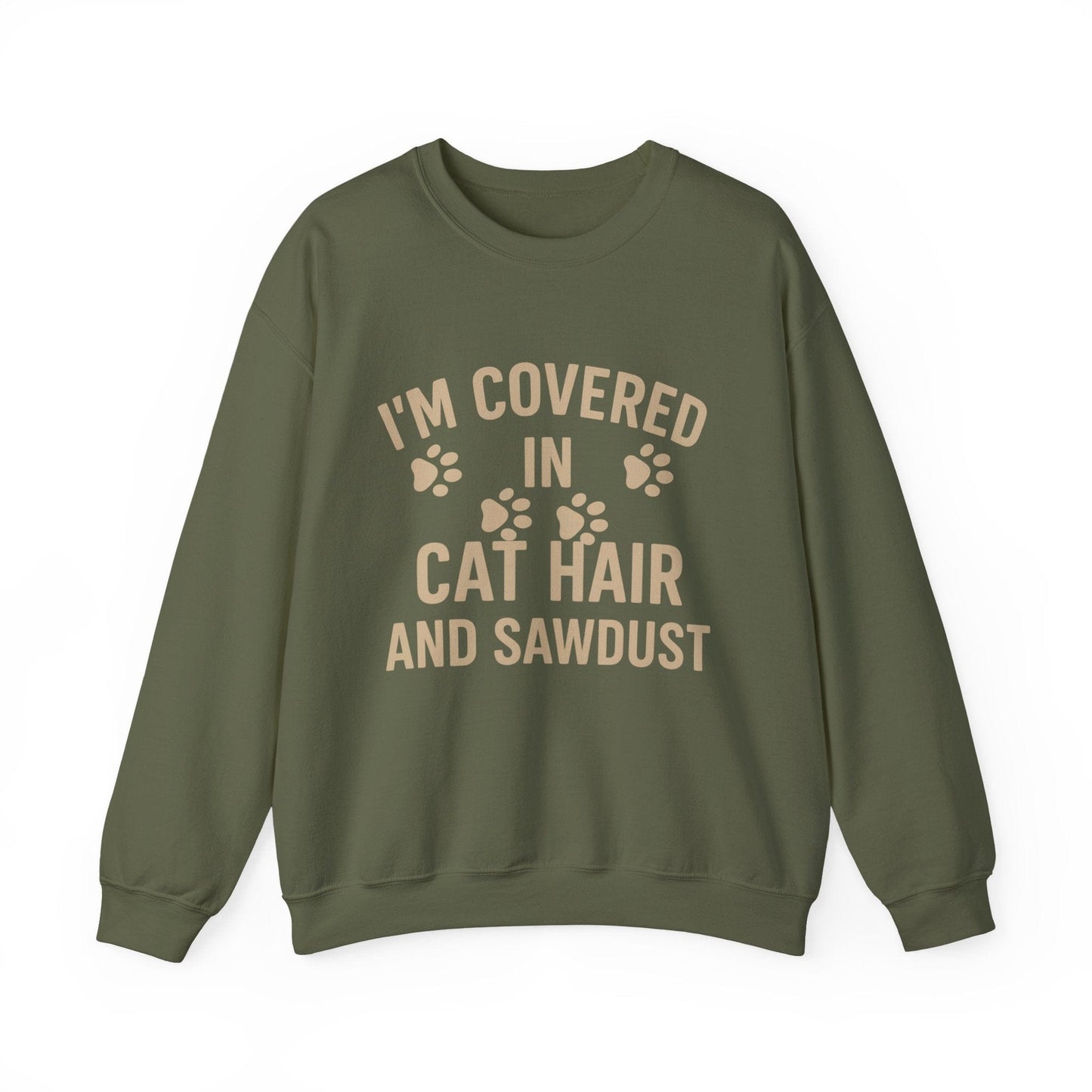 Cat Hair and Sawdust Crew Neck