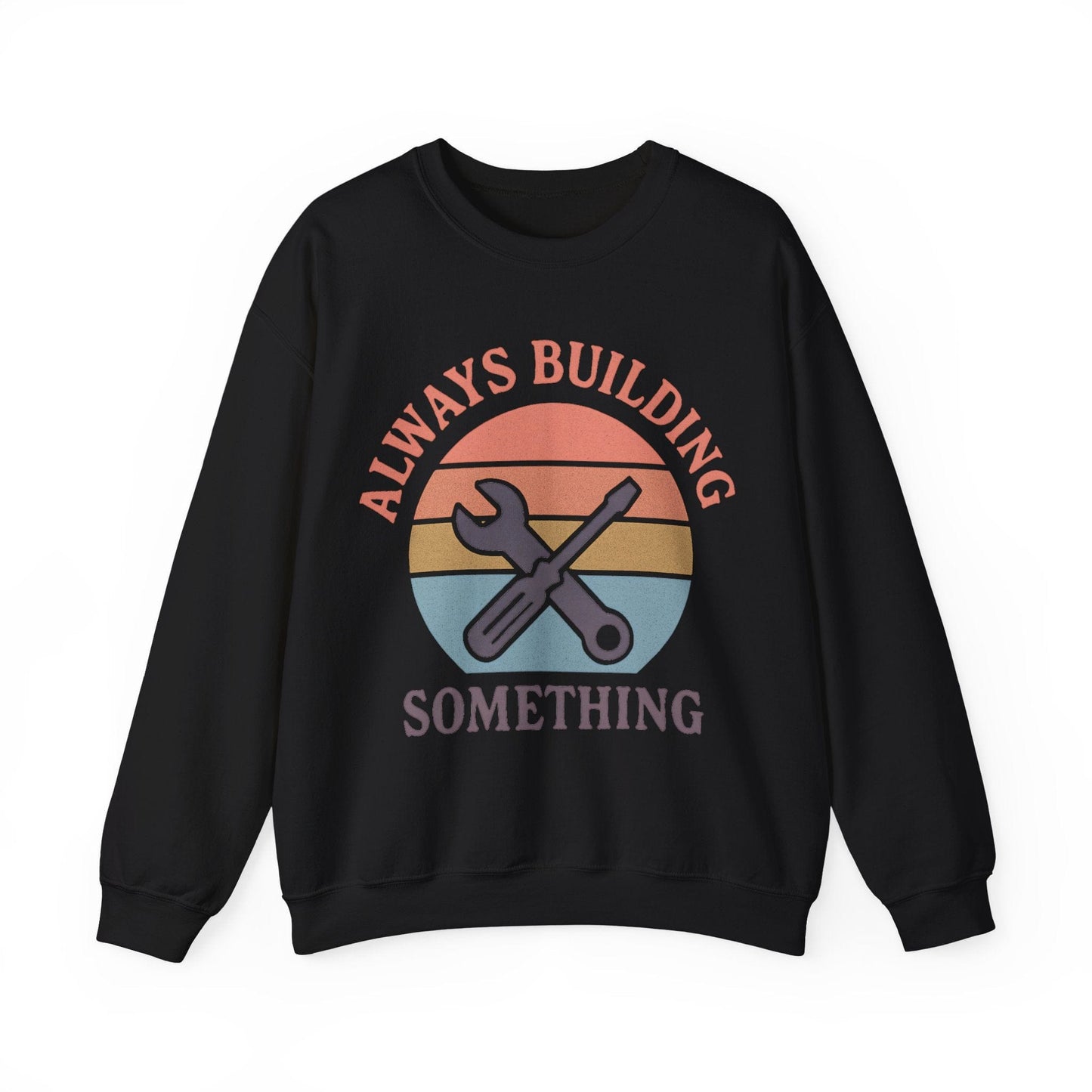 Building Something Crew Neck