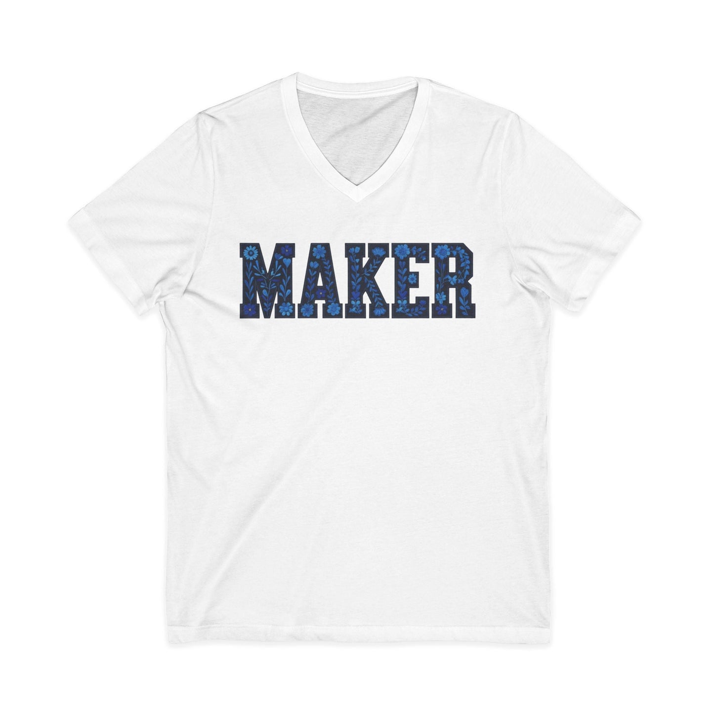 Maker Flowers V-Neck