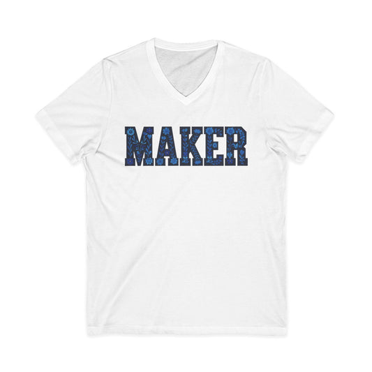 Maker Flowers V-Neck