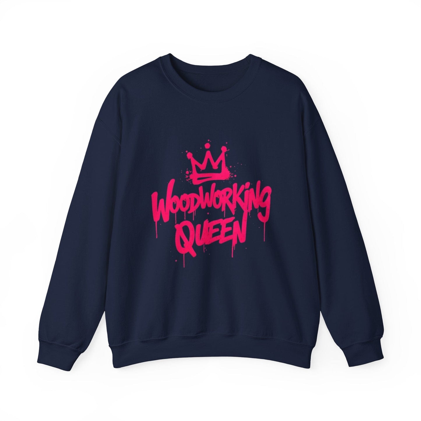 Woodworking Queen Crew Neck