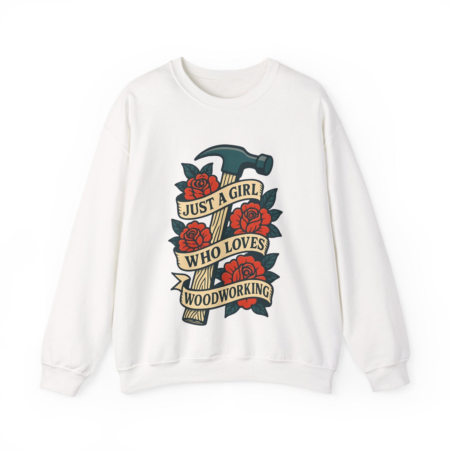 Loves Woodworking Crew Neck