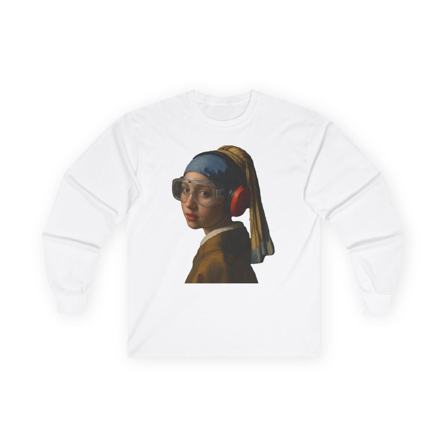 Pearl Earring Long Sleeve Tee